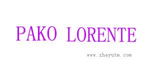 PAKO LORENTE
