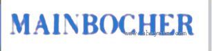 MAINBOCHER