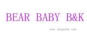 BEAR BABY B&k