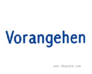VORANGEHEN