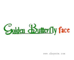 GOLDEN BUTTERFLY FACE