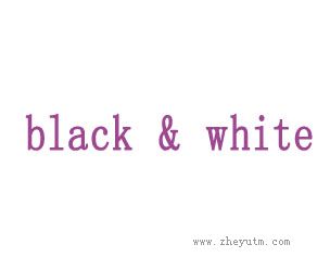 BLACK WHITE