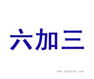 六加三