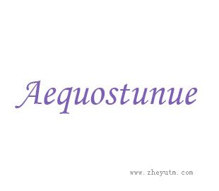 AEQUOSTUNUE