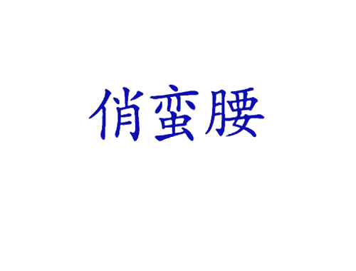 俏蛮腰