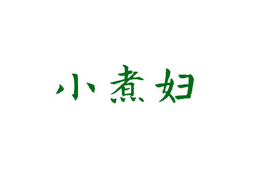 小煮妇