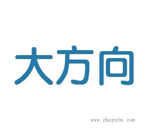 大方向