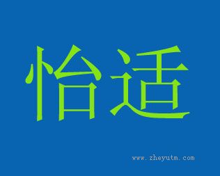 怡适