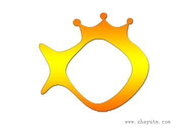 皇冠金鱼图形