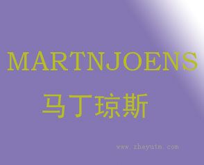 马丁琼斯 MARTN JOENS